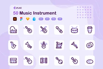 Music Instrument Icon Pack