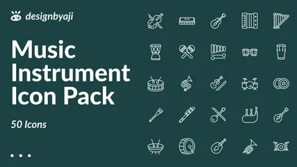 Music Instrument Icon Pack