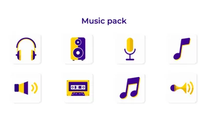 Musique Pack d'Icônes