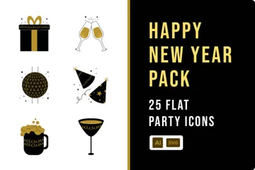 New Year Icon Pack