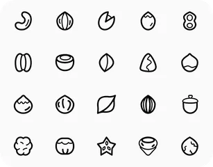 Nuts Icon Pack