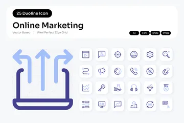 Online Marketing Symbolpack