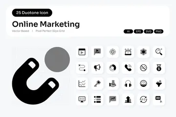 Online Marketing Symbolpack