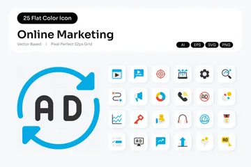 Online Marketing Icon Pack