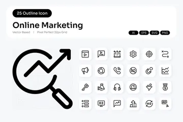 Online Marketing Icon Pack