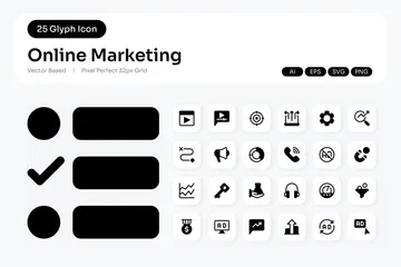 Online Marketing Icon Pack