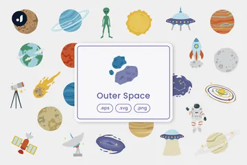 Outer Space Icon Pack