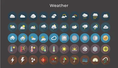 Pacchetto meteo Icon Pack