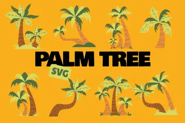 Palm Tree Icon Pack