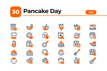 Pancake Day Icon Pack