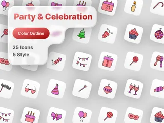 Party And Celebration Icon Pack