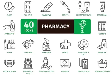 Pharmacy Icon Pack