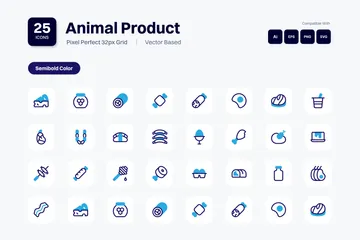 Producto animal Icon Pack