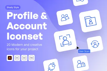 Profile & Account Icon Pack