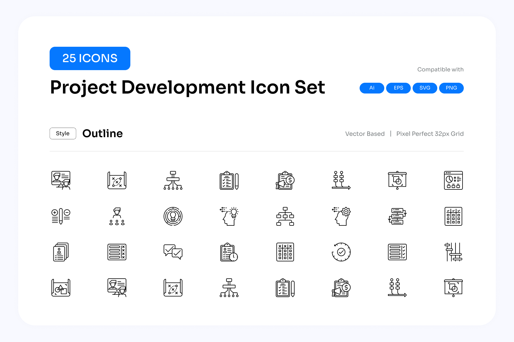 Project Development Icon Pack - 25 Free Download Business Icons | IconScout