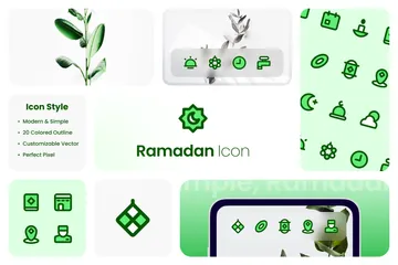 Ramadã Pacote de Ícones