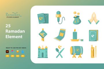 Ramadan Sticker Icon Pack