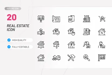 Real Estate Icon Pack