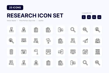 Research Icon Pack