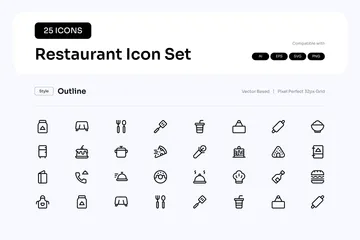 Restaurant Icon Pack