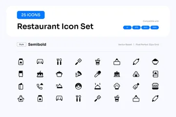 Restaurant Icon Pack