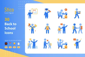 Retour à l'école Pack d'Icônes