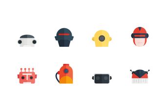 Robot Collection Icon Pack