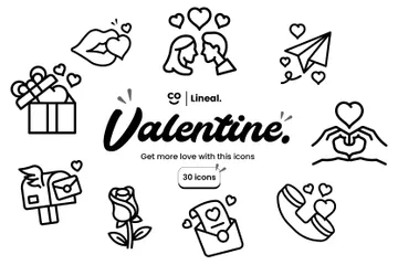 Enamorado Paquete de Iconos
