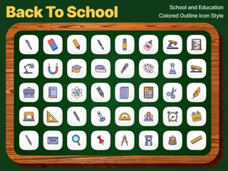 School Icon Pack