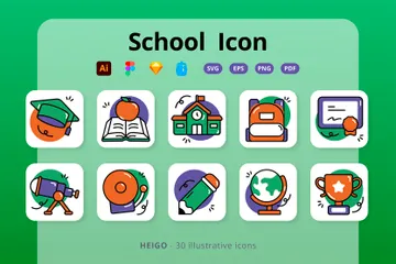 School Icon Pack