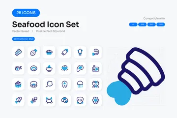 Seafood Icon Pack