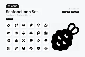 Seafood Icon Pack