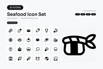 Seafood Icon Pack