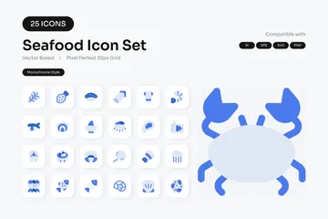 Seafood Icon Pack