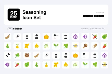 Seasoning Icon Pack