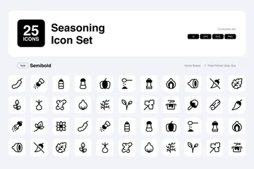 Seasoning Icon Pack