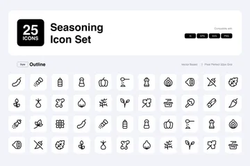 Seasoning Icon Pack