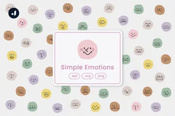 Simple Emotions Icon Pack