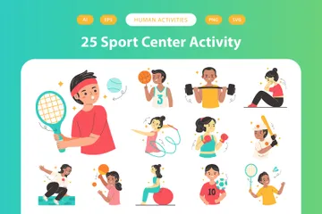 Sport Center Activity Icon Pack