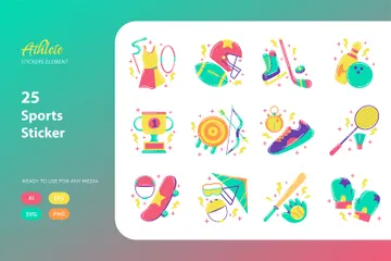 Sports Sticker Icon Pack