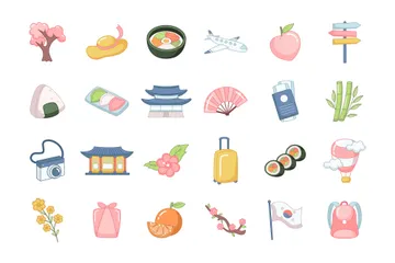 Spring Trip Icon Pack