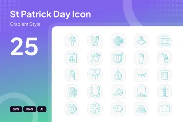 St Patrick Day Icon Pack