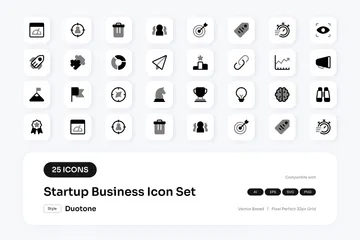 Startup And New Business Icon Pack