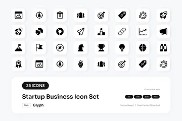 Startup And New Business Icon Pack