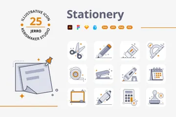 Stationery Icon Pack