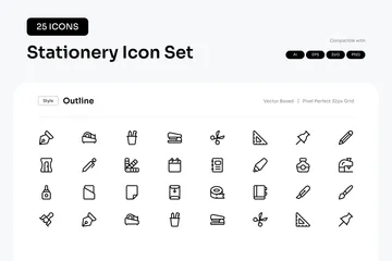 Stationery Icon Pack