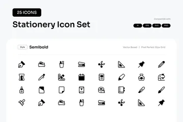 Stationery Icon Pack