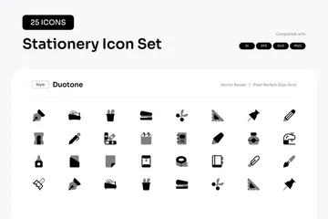 Stationery Icon Pack