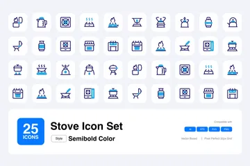 Stove Icon Pack