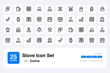 Stove Icon Pack